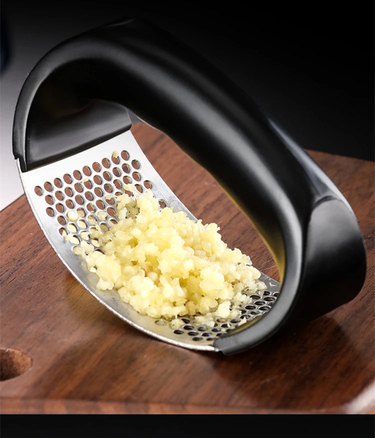 HENCHOM ™ Stainless Steel Garlic Press