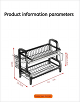 HENCHOM™ Dish Drying Rack 2-Tier