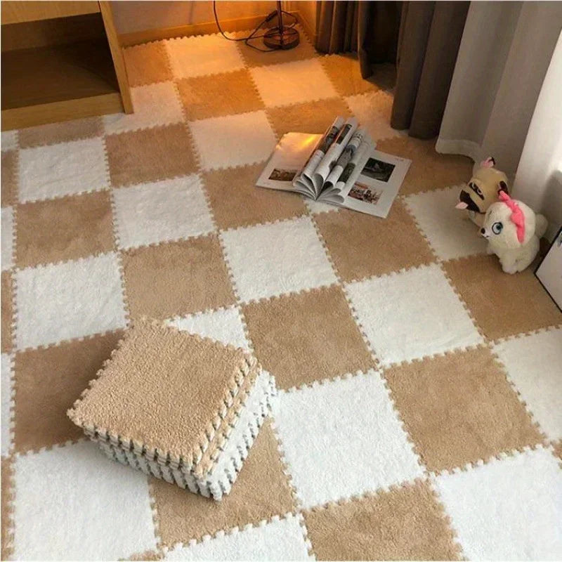 HENCHOM™ 16PCS 30x30cm Plush Puzzle Foam Floor