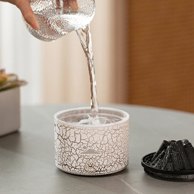 180ml Volcanic Flame Air Humidifier