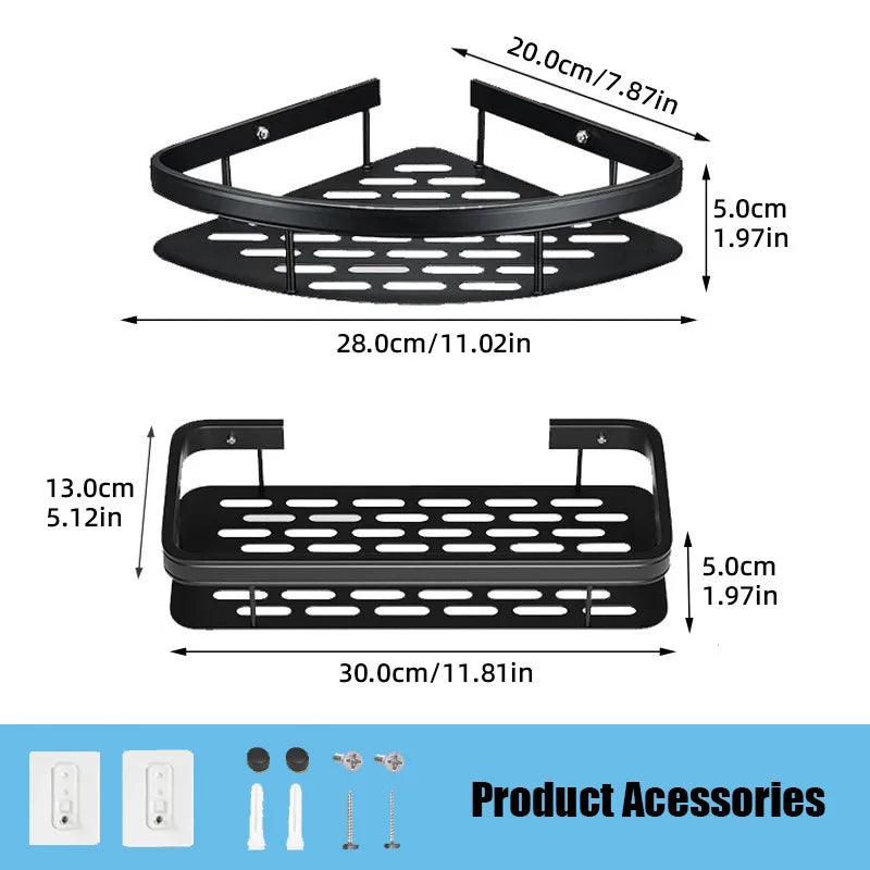 HENCHOM™ Bathroom Shelf Makeup Storage Organizer