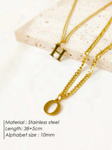 Simple Initial Necklace