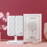 Henchom™ Tri-Fold LED Makeup Mirror