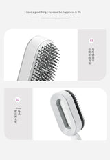 Self Cleaning Hair Brush