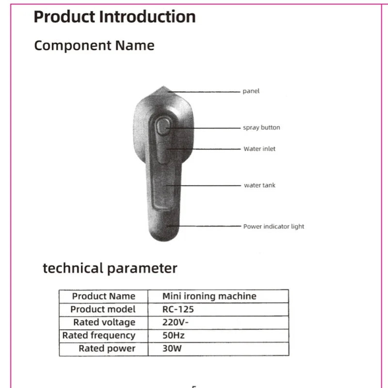 HENCHOM™ New Handheld Portable Iron