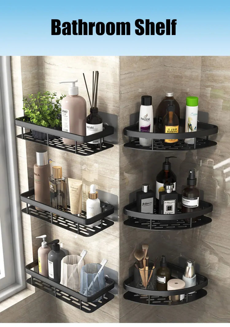 HENCHOM™ Bathroom Shelf Makeup Storage Organizer