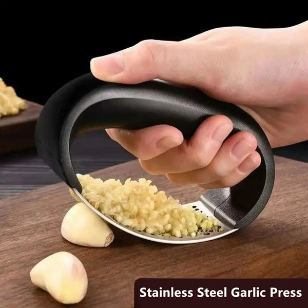 HENCHOM ™ Stainless Steel Garlic Press