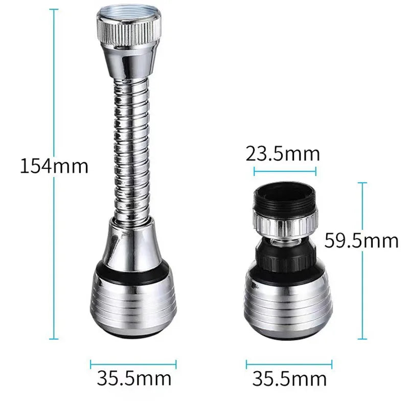 HENCHOM™ 360 Degree Adjustment Faucet Extension Tube