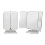 Henchom™ Tri-Fold LED Makeup Mirror